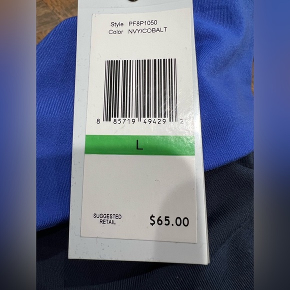 Calvin Klein performance leggings Blue and Black Yoga Pants - Picture 8 of 8